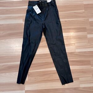 Zara “Leather” leggings
